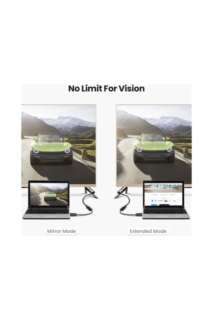 Ugreen Display Port to HDMI 4K Dönüştürücü Adaptör - TEŞHİR