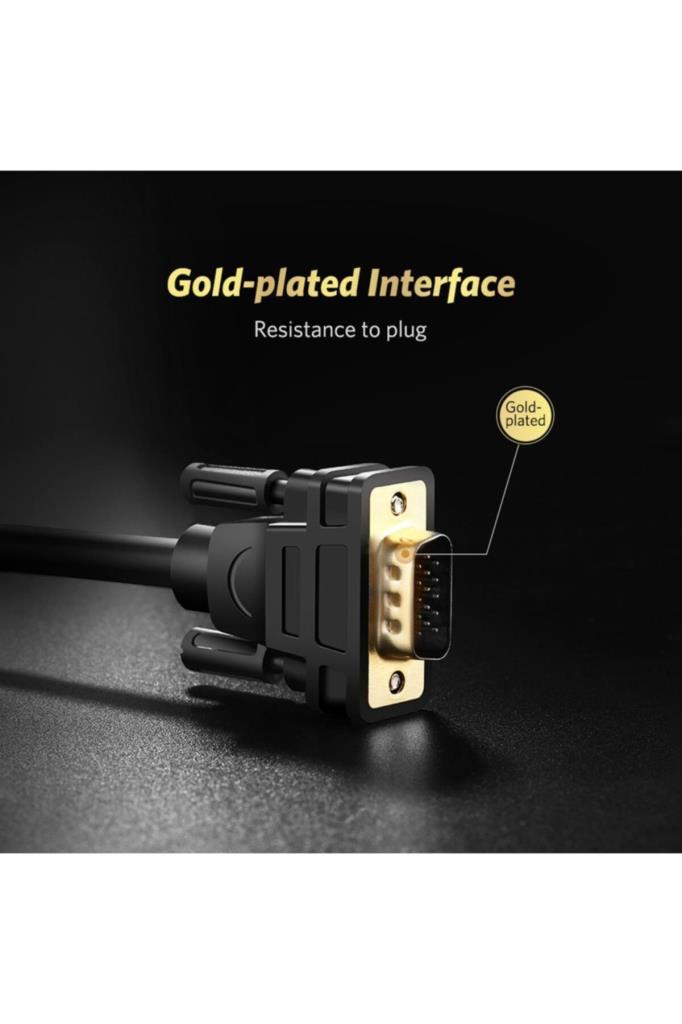 Ugreen Displayport to VGA Görüntü Aktarma Kablosu 1.5 Metre