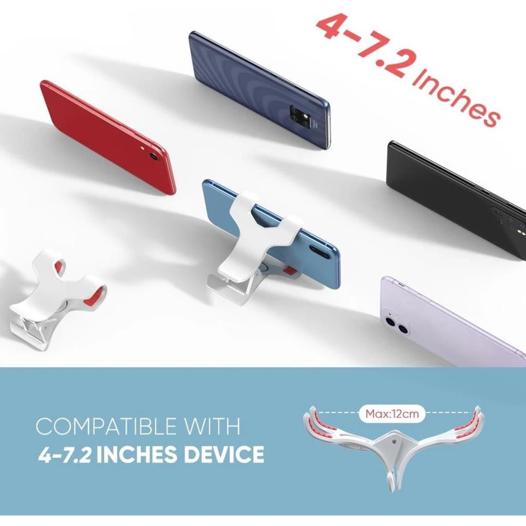 Ugreen Flexible Masaüstü Telefon Tutucu Beyaz - TESHİR