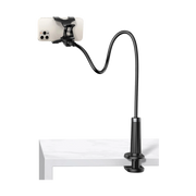 Ugreen Flexible Masaüstü Telefon Tutucu Siyah - OUTLET