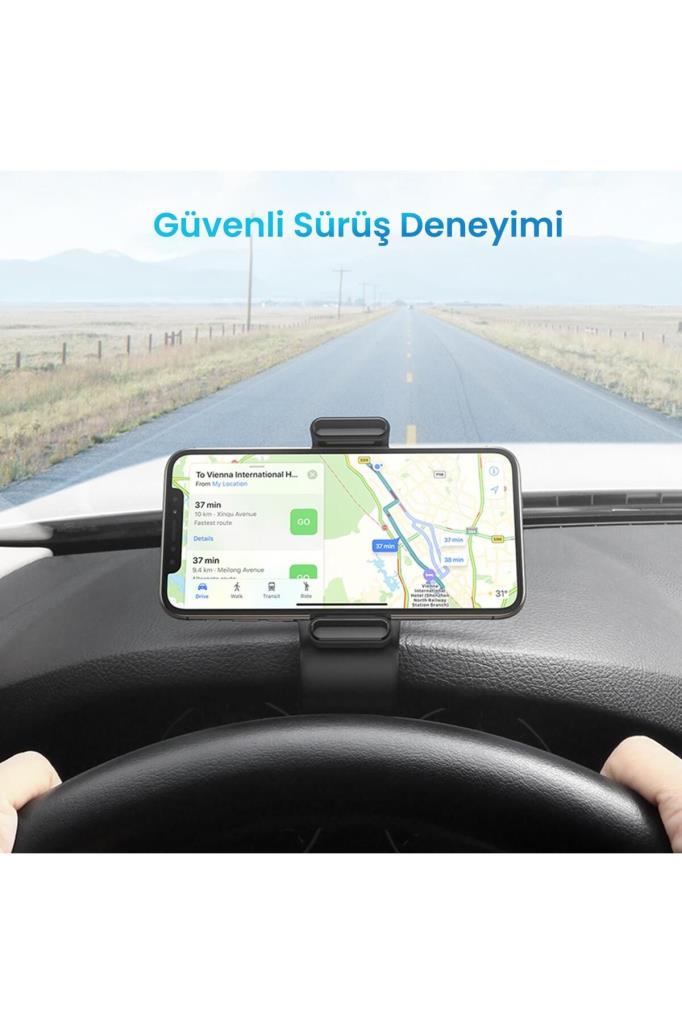 Ugreen Gösterge Paneli Için Gövde Üstü Klipsli Araç Içi Telefon Tutucu