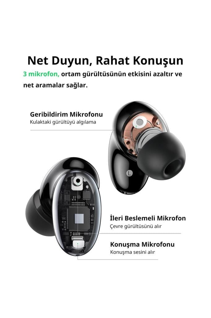 UGREEN HiTune X6 TWS ANC Kulak İçi Bluetooth Kulaklık