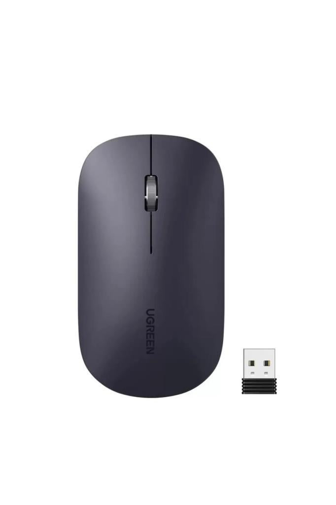 Ugreen 2.4ghz Sessiz Tuşlu Kablosuz Optik Mouse Siyah - Teşhir