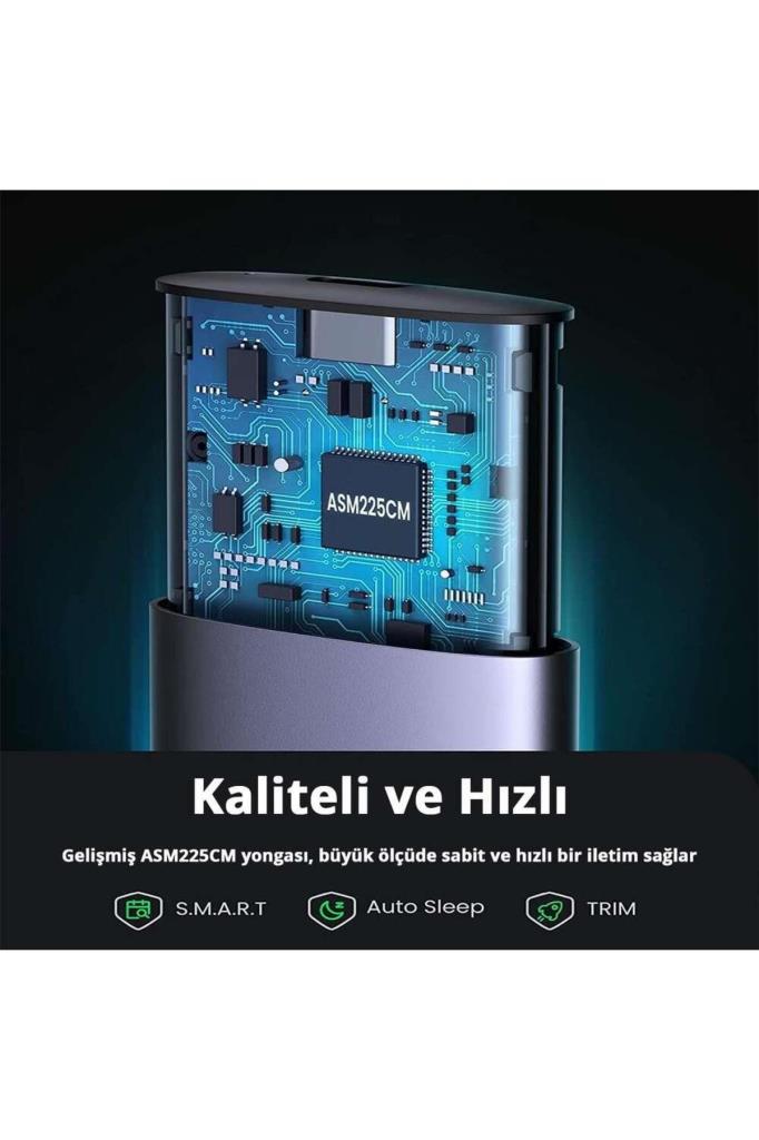 Ugreen M.2 Sata NGFF SSD USB 3.1 5Gbps Type-C Gen1 B-Key M+B Key Disk Kutusu Outlet