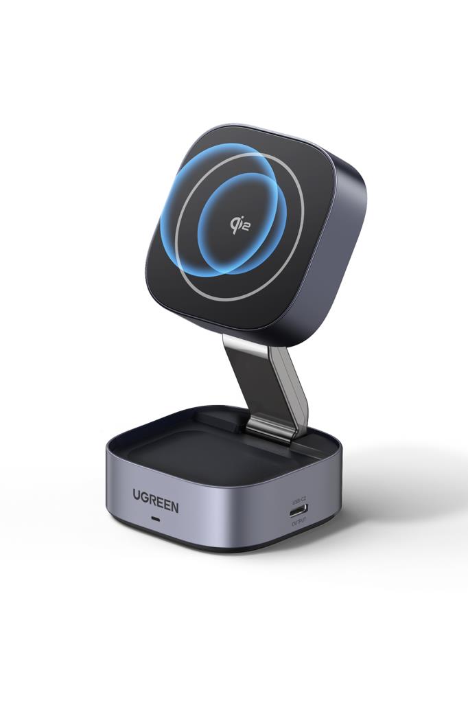 Ugreen 35316 2in1 MagSafe Wireless Fast Charger Display