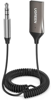 Ugreen Mikrofonlu 3.5mm Aux Bluetooth 5.0 Alıcı Adaptör Araç Kiti