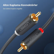 Ugreen 3.5mm Aux Rca Ses Kablosu 1,5 Metre - Outlet