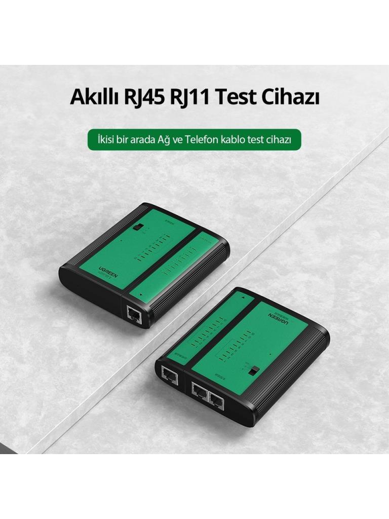 Ugreen Rj45 Rj11 Uyumlu Cat6/Cat7 Network Ethernet Test Cihazı Outlet