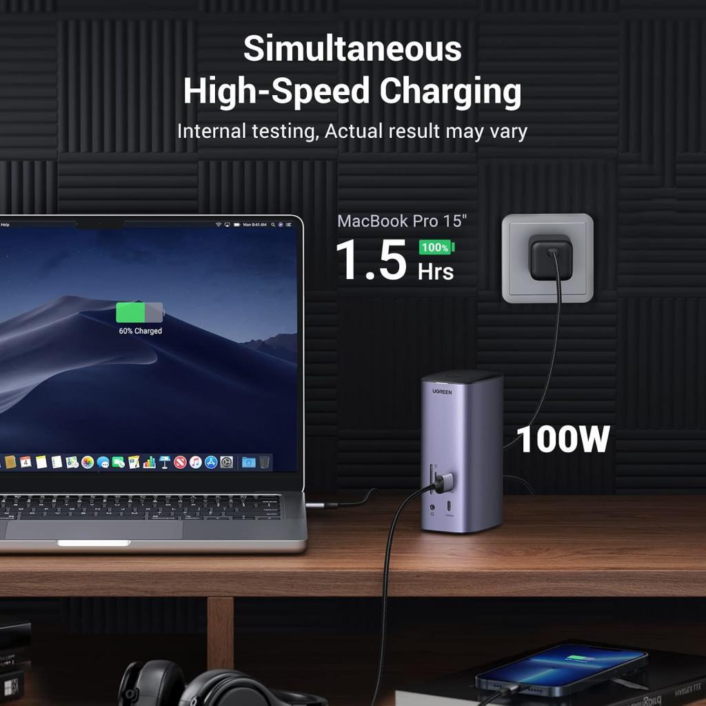 UGREEN 90325 Type-C Laptop Docking Station - Teşhir