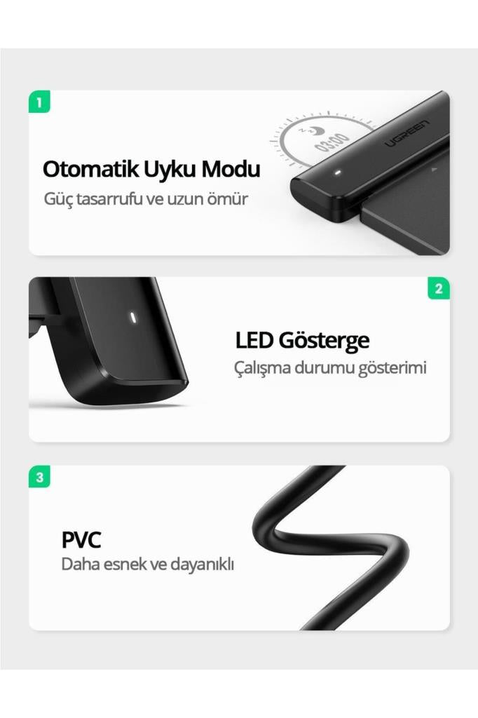 Ugreen 70610 Type-C to SATA Dönüştürücü