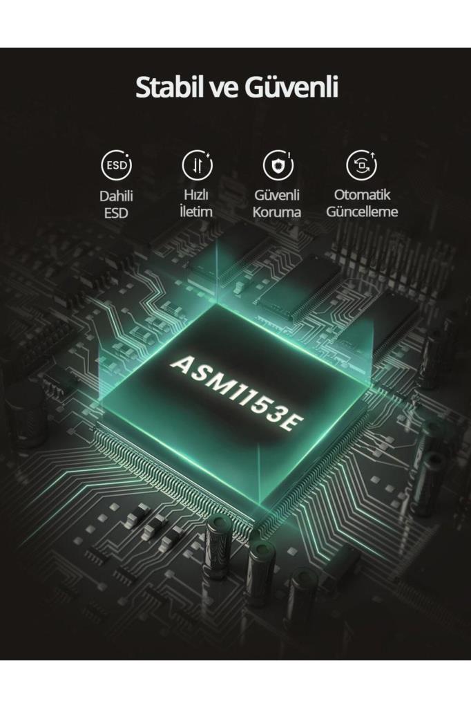 Ugreen 70610 Type-C to SATA Dönüştürücü