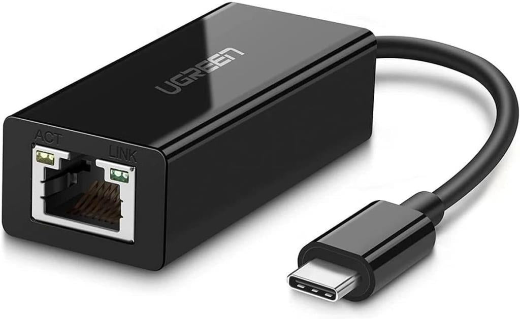 Ugreen Type-C Ethernet Adaptörü, Siyah Teşhir