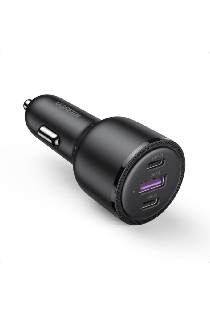 UGREEN Type-C PD & USB 69W Araç İçi 3 Portlu Hızlı Şarj Cihazı - TEŞHİR
