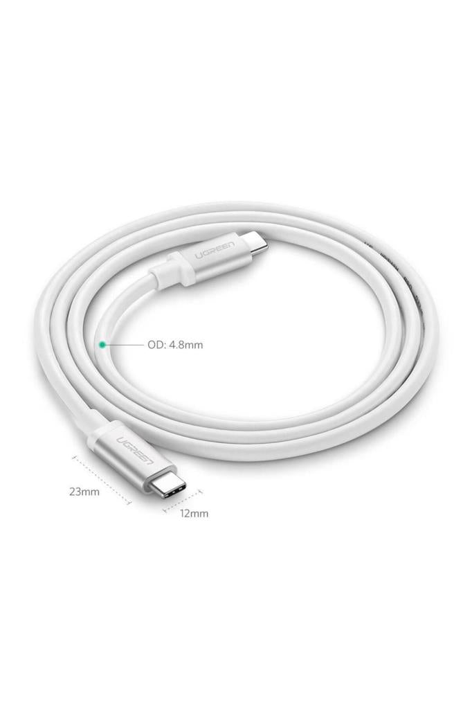 Ugreen Type-C to Type-C 100W Hızlı Şarj ve Data Kablosu 1.5 Metre Outlet