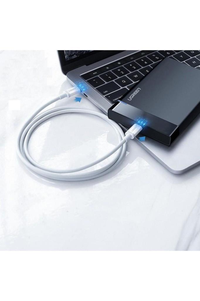Ugreen Type-C to Type-C 100W Hızlı Şarj ve Data Kablosu 1.5 Metre Outlet