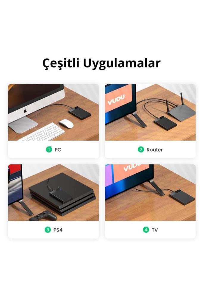 Ugreen 30848 USB 3.0 2.5" Harddisk Kutusu Outlet