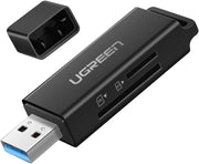 Ugreen USB 3.0 Sd ve Micro Sd Kart Okuyucu - Siyah Outlet