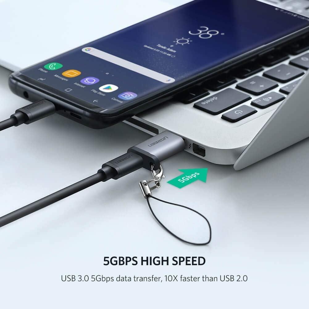 Ugreen USB 3.0 to Type-C Dönüştürücü Çevirici Adaptör - OUTLET