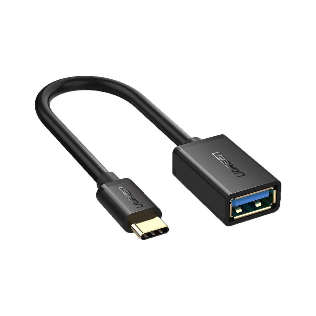 Ugreen USB 3.0 Type-C Dönüştürücü Adaptör, Siyah