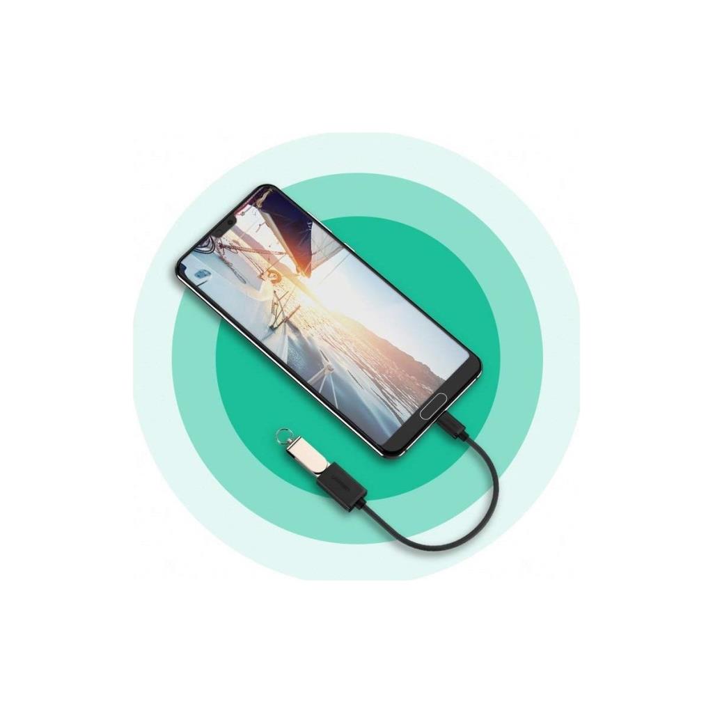 Ugreen USB 3.0 Type-C Dönüştürücü Adaptör, Siyah