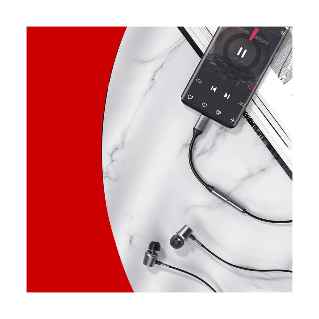 Ugreen USB C to 3.5mm Dönüştürücü Ses Kablosu