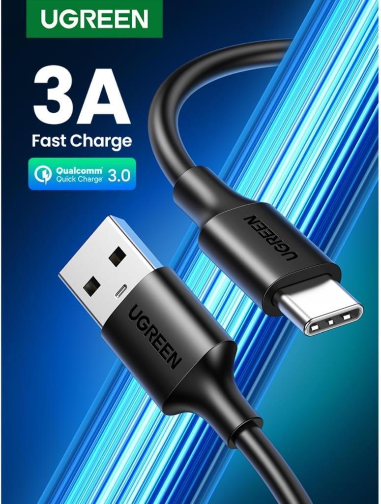 Ugreen 60118 2 m USB to Type-C Hızlı Şarj Kablosu - OUTLET