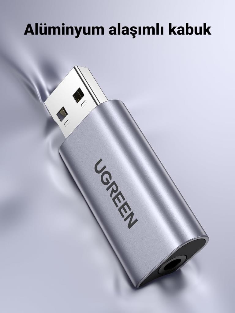 Ugreen USB To 3.5mm Trrs Harici Ses Kartı