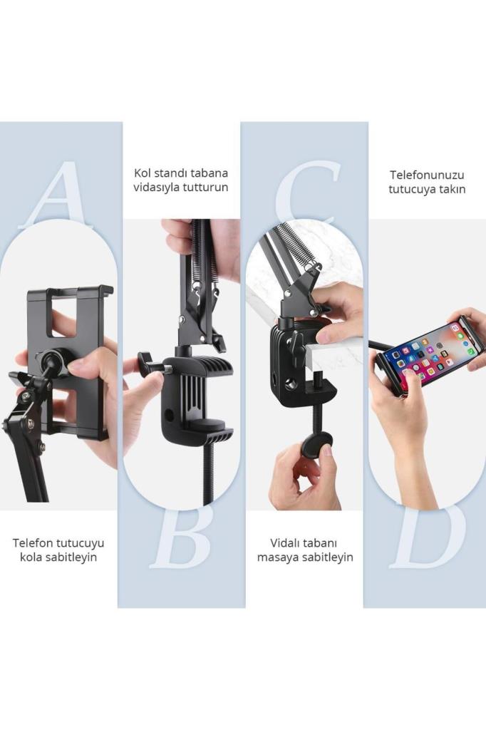 UGREEN Uzun Kollu Ayarlanabilir Tablet ve Telefon Tutucu - 50394 Outlet