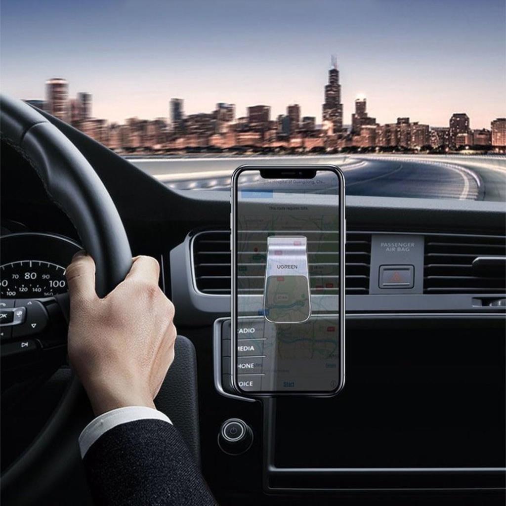 Ugreen 360 Derece Mekanik Araç Içi Telefon Tutucu Uzay Grisi Outlet