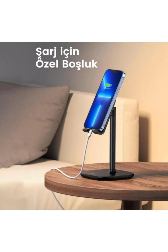 Ugreen Yüksekliği Ayarlanabilir Masaüstü Telefon Standı Siyah Teşhir