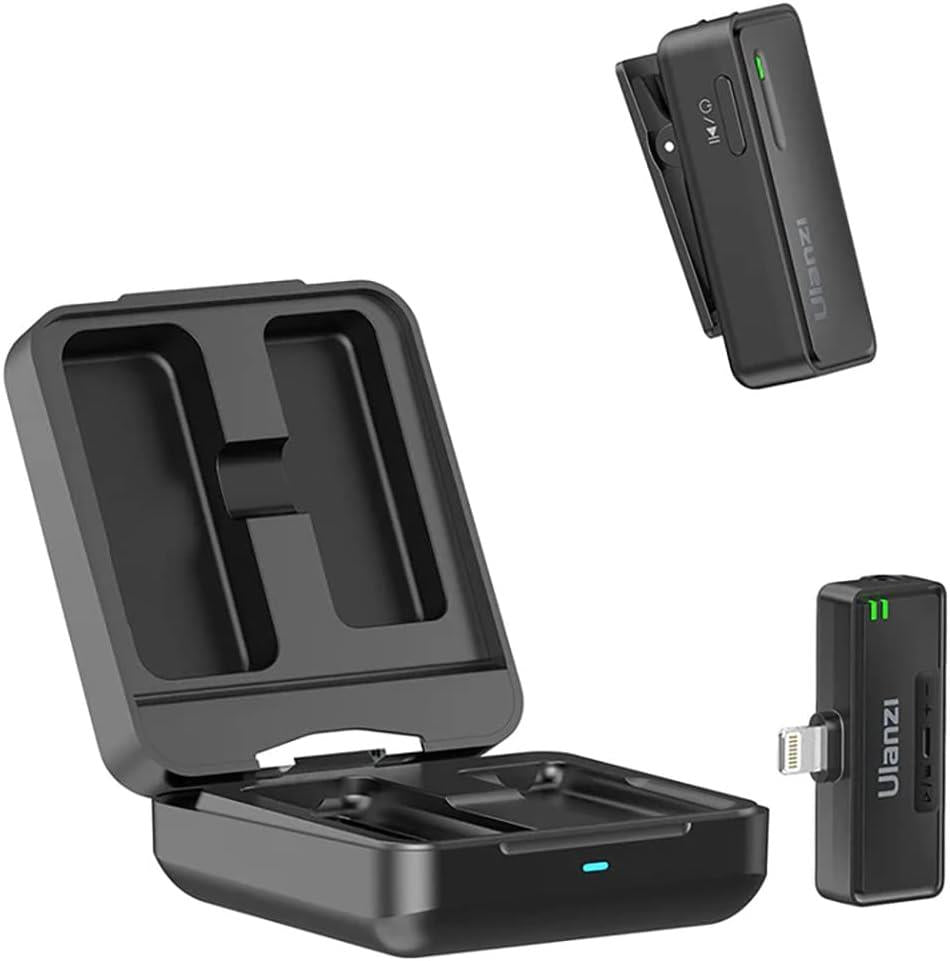 ULANZI UW-MIC Kablosuz Kayıt Yaka Mikrofonu Lightning Teşhir