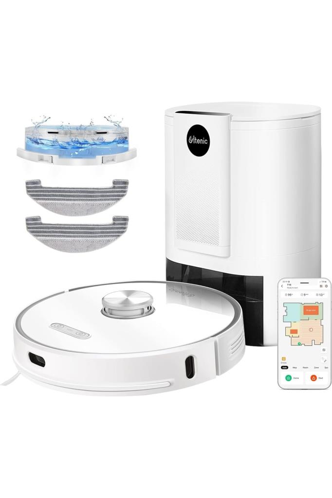 Ultenic T10 Çöp İstasyonlu Akıllı Robot Süpürge