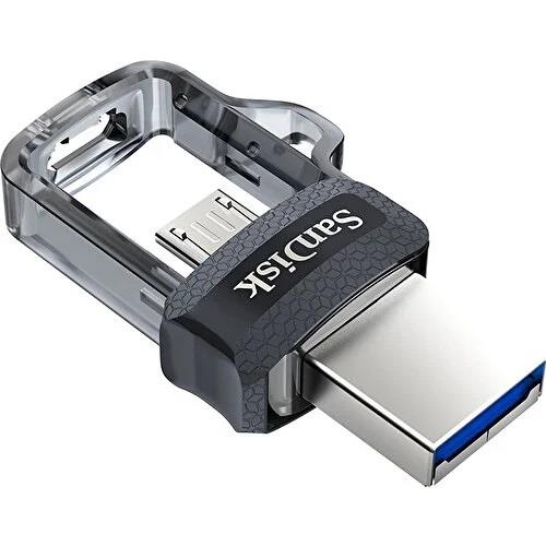SanDisk Ultra Dual Drive SDDD3-064G-G46 64 GB Flash Bellek Outlet