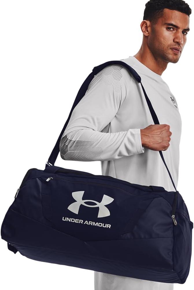 Under Armour UA Undeniable 5.0 Duffle Unisex Yetişkin Spor Çantası, Midnight Navy / Midnight Navy /