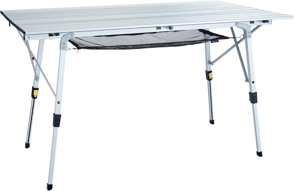 Uquip Variety L 120x70 cm Alüminyum Katlanır Kamp Masası - OUTLET