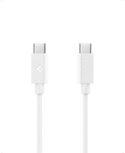USB-C to USB-C 2 Metre Kablo 60W Güç/PPS 2.0 Super Hızlı Şarj/480 Mbps Type-C White - ACA08719