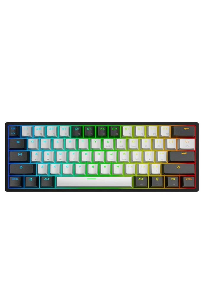 Valkyrie Leaven K620 RGB Blue Switch Kablolu Mekanik Oyuncu Klavyesi Siyah Teşhir