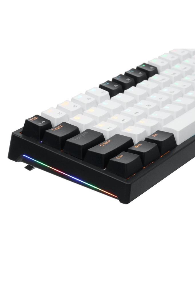Valkyrie Leaven K620 RGB Blue Switch Kablolu Mekanik Oyuncu Klavyesi Siyah Teşhir