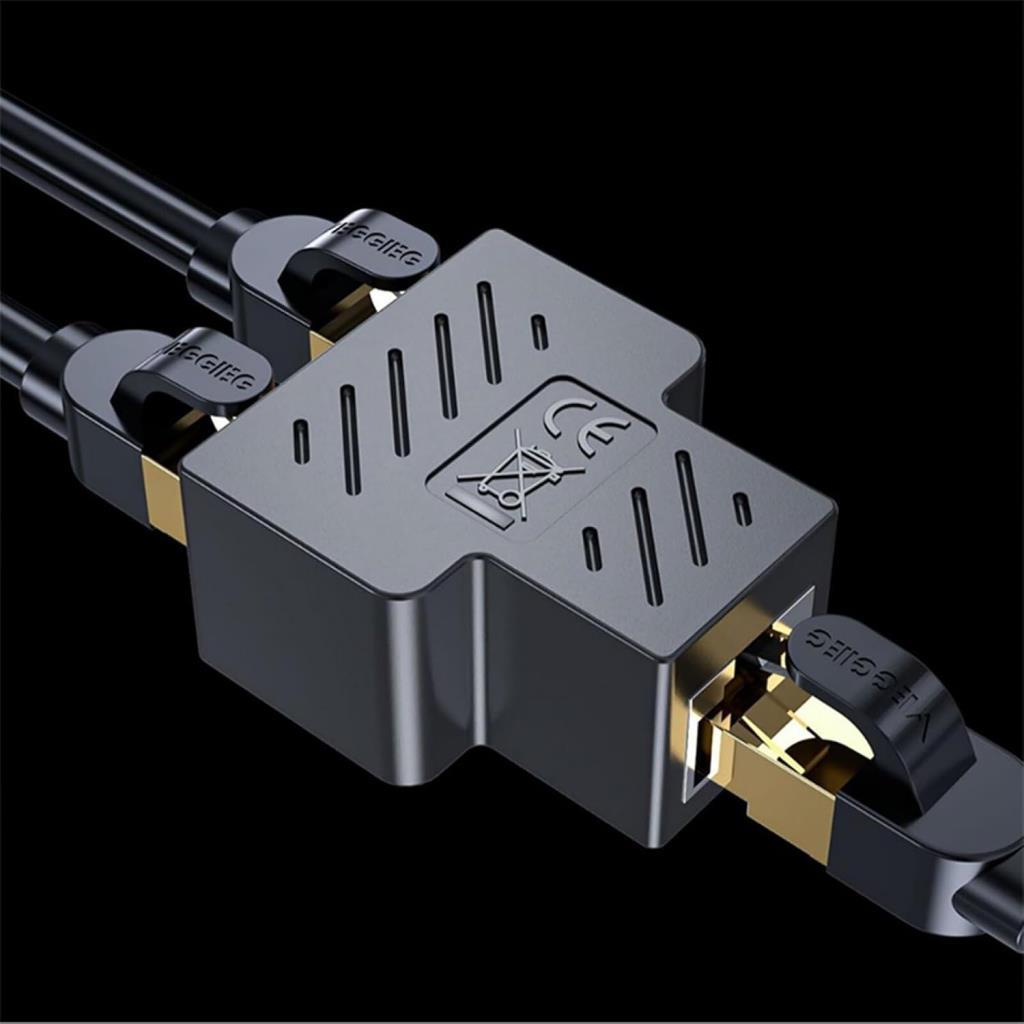 VegGieg RJ45 1 to 2 Ethernet Splitter Çoğaltıcı Adaptör - OUTLET