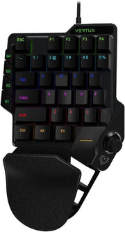 Vertux COMBAT - Oyuncu Tuş Takımı Tek Elle Kontrol Joystick destekli QuickStrike™ - Outlet