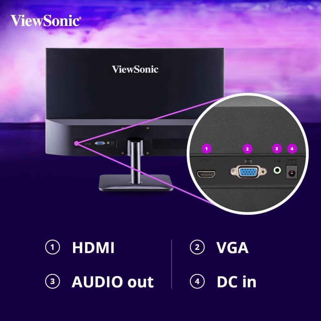Viewsonic 23.8 Vıewsonıc VA2432-H Fhd IPS 75HZ 4ms HDMI VGA - Outlet