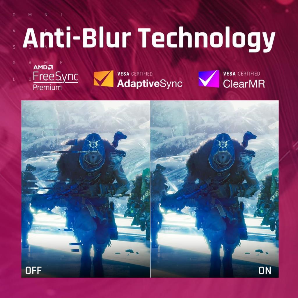 ViewSonic Omni VX2428J 23.8" 0.5ms Full HD Pivot IPS 180Hz Gaming Monitor - Display Model