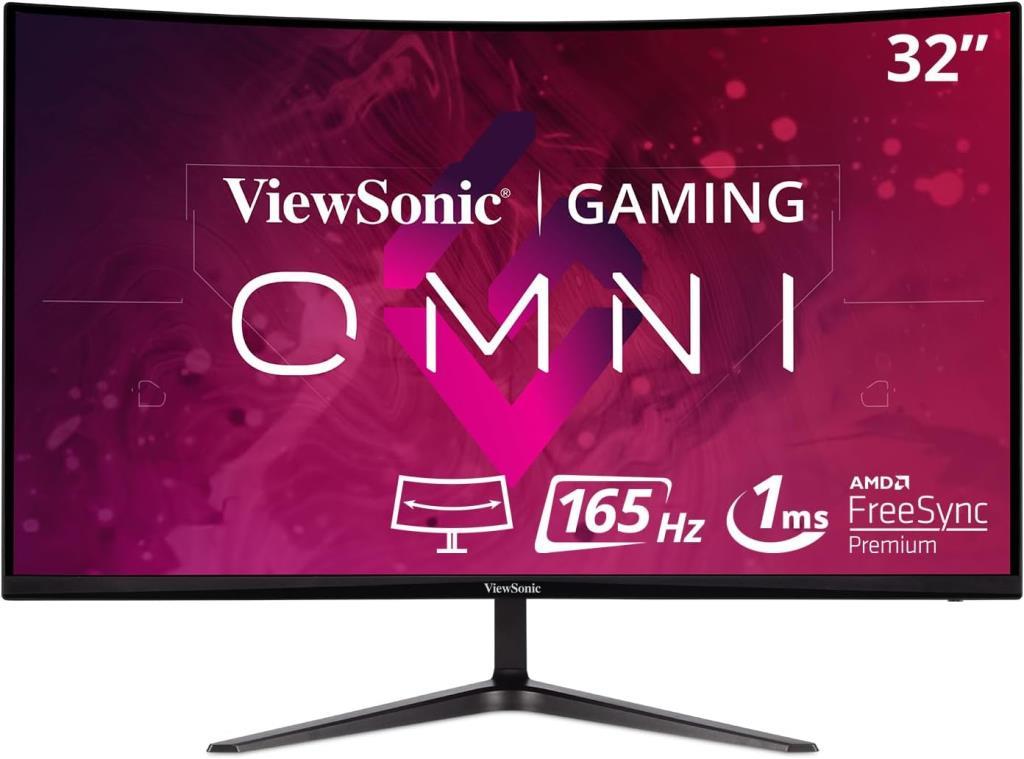ViewSonic VX3218-PC-MHD 32" 1 ms Full HD Curved 180 Hz Oyuncu Monitörü Outlet