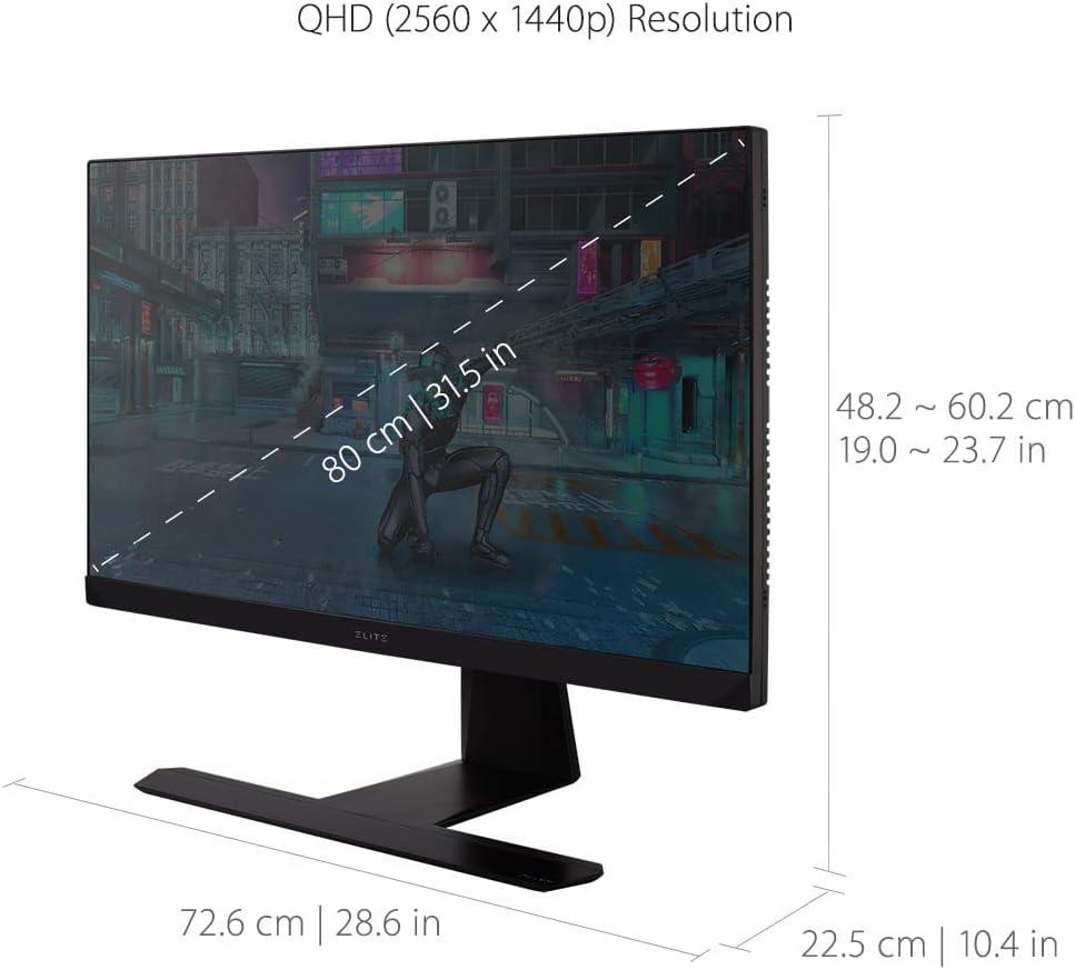 ViewSonic Elite XG320Q 32" 0.5 ms 2K IPS 175 Hz Oyuncu Monitörü - Teşhir
