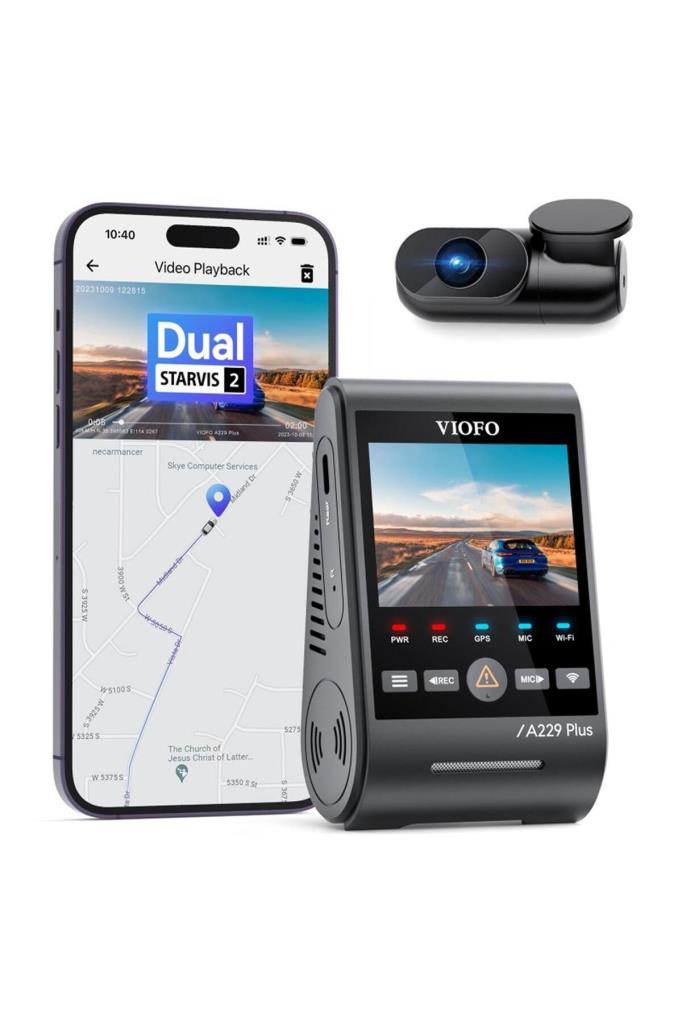 Viofo A229 Plus 2 Kameralı Araç Kamerası Seti Teşhir