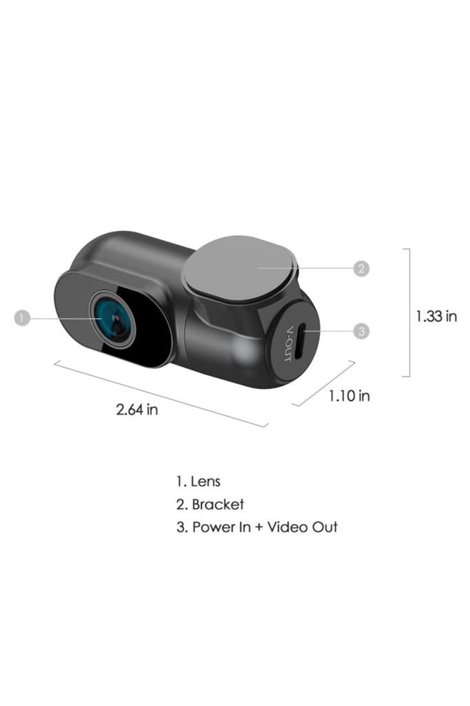 Viofo T130 Için 6 Metre Kablo ve Arka Kamera - TEŞHİR