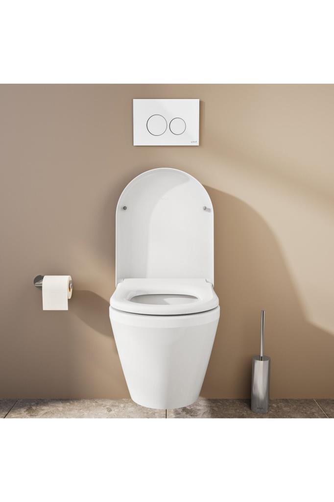 VitrA 121 003 909 Yavaş Kapanır Klozet Kapağı Outlet