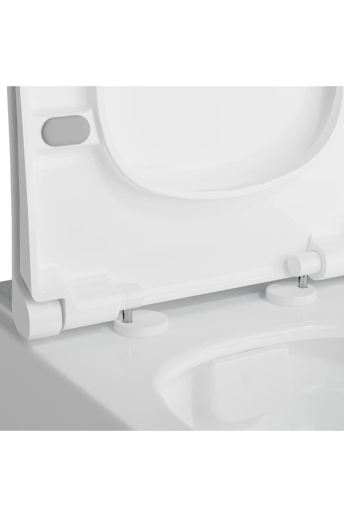 VitrA 121 003 909 Yavaş Kapanır Klozet Kapağı Outlet