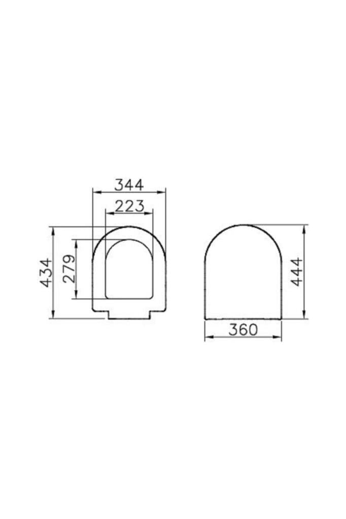 VitrA S50 72-003-301 Klozet Kapağı Outlet