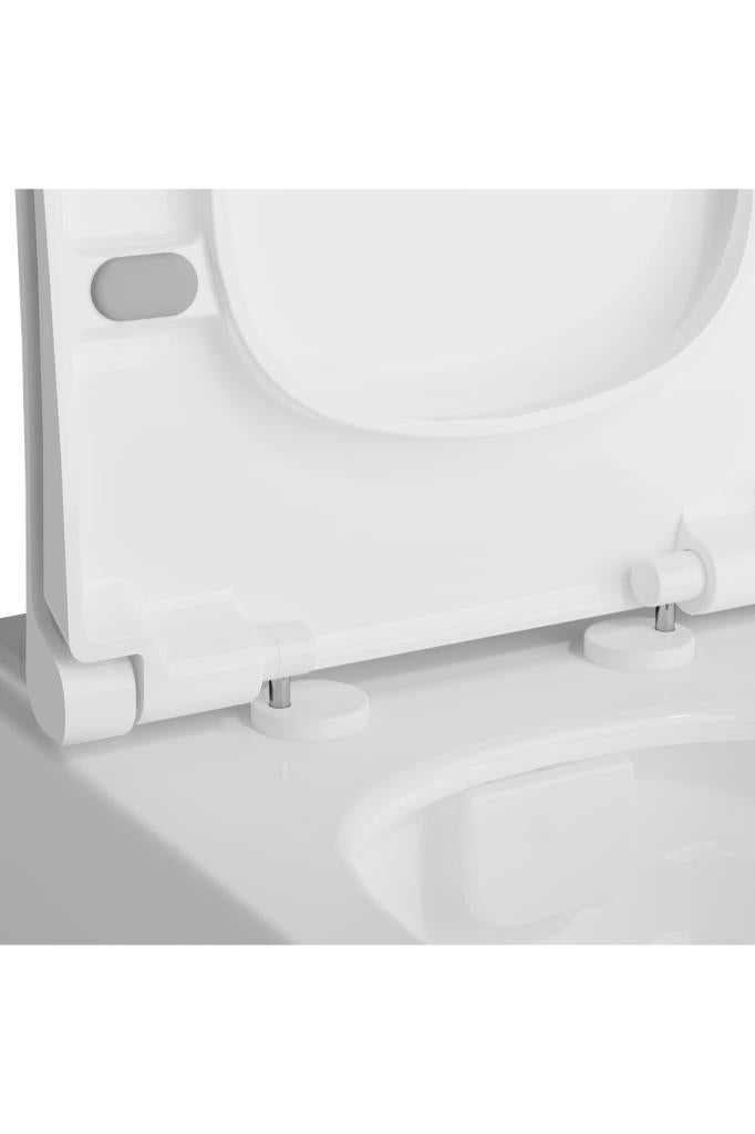 VitrA 121 003 909 Yavaş Kapanır Klozet Kapağı Teşhir